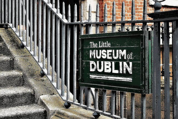 Allure Fine Art Metal on Display in the Little Museum of Dublin