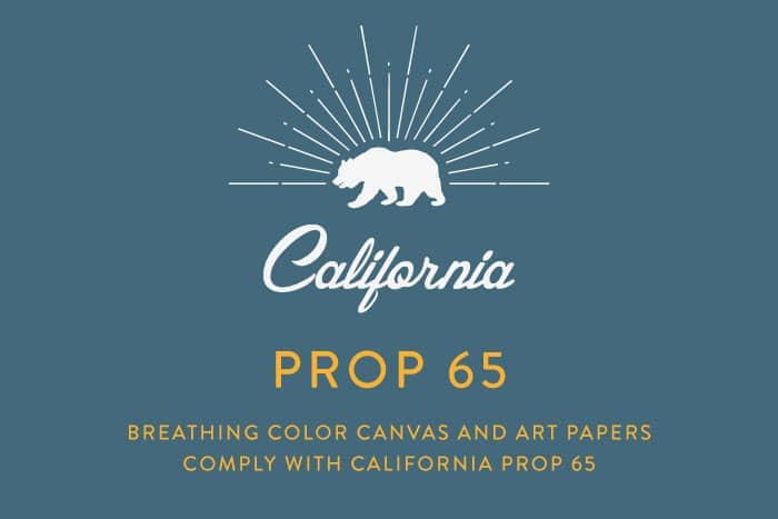 California Prop 65 Compliant Canvas